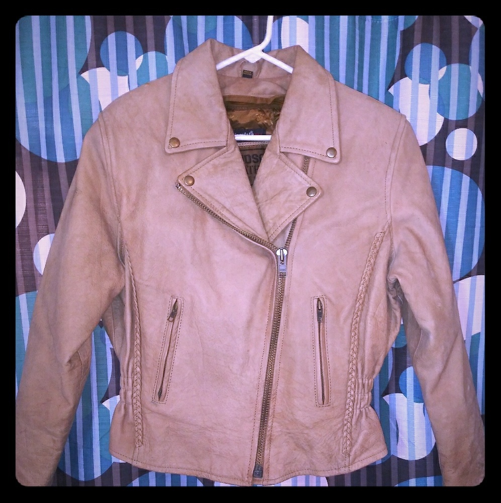 Women's Hudson leather coat